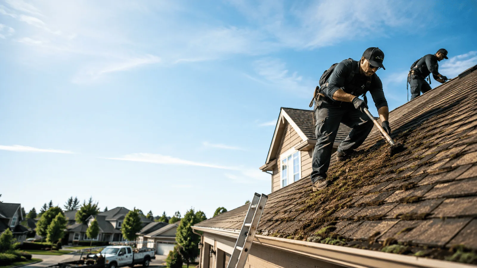 Roof Moss Removal in Hudson, CO near me
